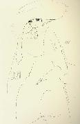 Egon Schiele The Dancer Moa painting